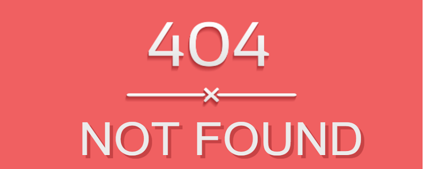 404 not found